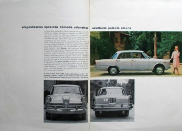 Alfa Romeo 2000 Berlina Modelprogram 1960 Carbrochure (0300)